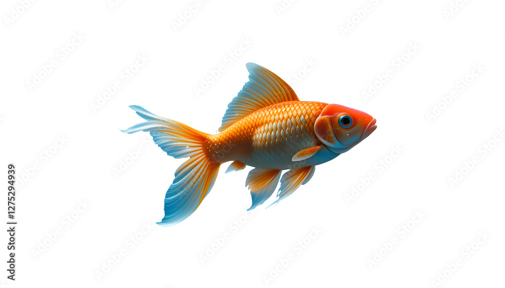 Fish isolated in water, Photo Illustration Image Picture , Isolate On Transparent Background Fish isolated in water, Photo Illustration Image Picture , Isolate On Transparent Background