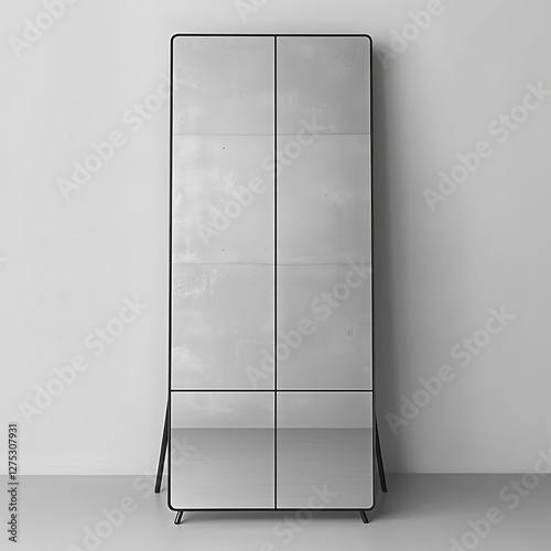 Modern Frameless Full-Length Mirror on a plain white background.