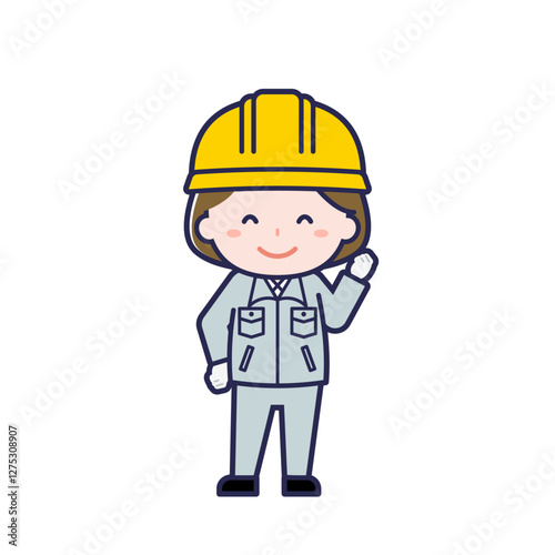 工事作業員／女性 04