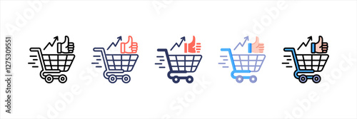 Consumer Multistyle Icon Set