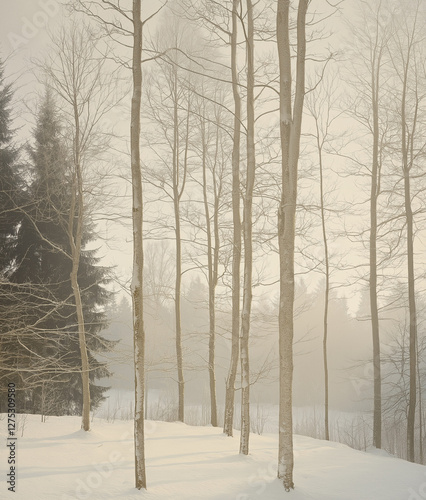 sand dunes in winter