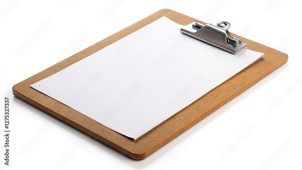Crisp aerial photography displayed on a blank clipboard; white background. Crisp aerial photography displayed on a blank clipboard; white background.