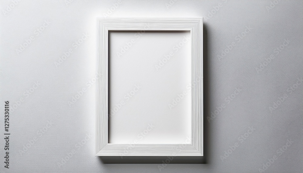 Striking White Picture Frame against Transparent Background, Elegant Simplicity with Minimalist Aesthetics, Perfect for Modern Art and Interior Design Striking White Picture Frame against Transparent Background, Elegant Simplicity with Minimalist Aesthetics, Perfect for Modern Art and Interior Design