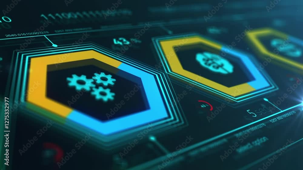 CAM Computer-aided manufacturing industrial technology automation concept.