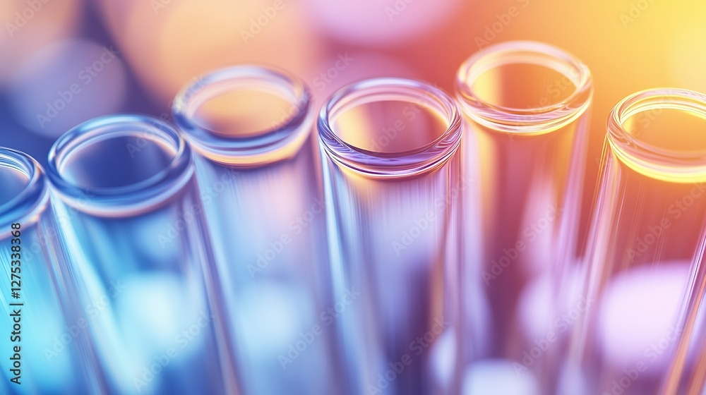 Colorful Test Tubes Science Research Lab Experiment Colorful Test Tubes Science Research Lab Experiment
