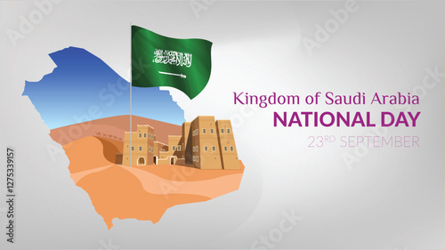 Saudi Arabia celebrates National Day to mark the Kingdom's unification. In Shaqra Old Town, the rich heritage is honored, with the Saudi flag waving over the desert during Foundation Day celebrations.