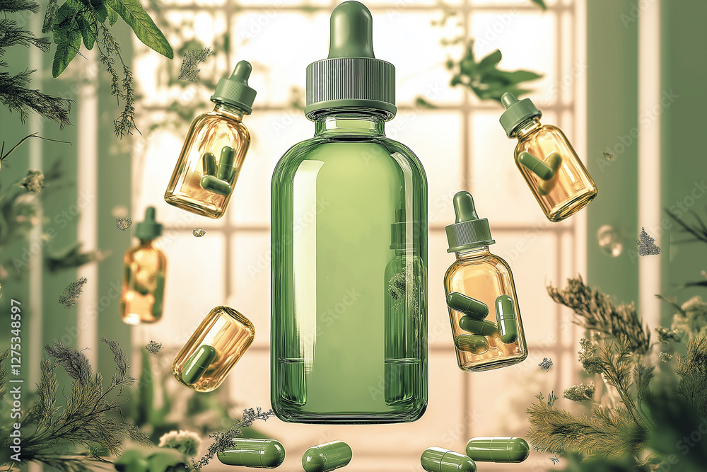 green bottles
