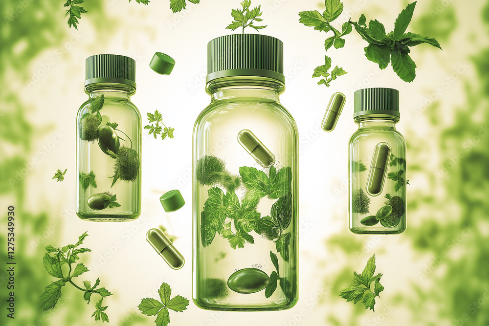 green bottles