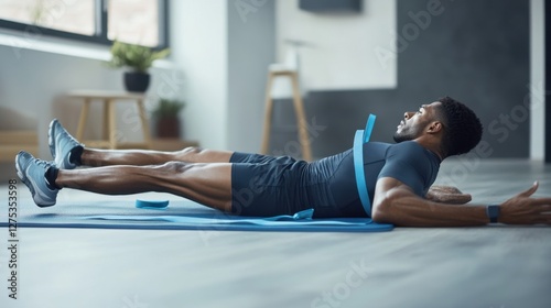 Sports injury from a hip flexor strain during running. Featuring rehabilitation and recovery