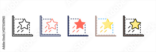 Measurement Multistyle Icon Set
