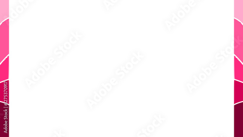 Background white with pink frame. Vector can be used for banners, posters, power points, templates, slides, etc.