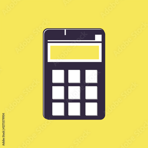 Vector Design Calculator Flat Icon