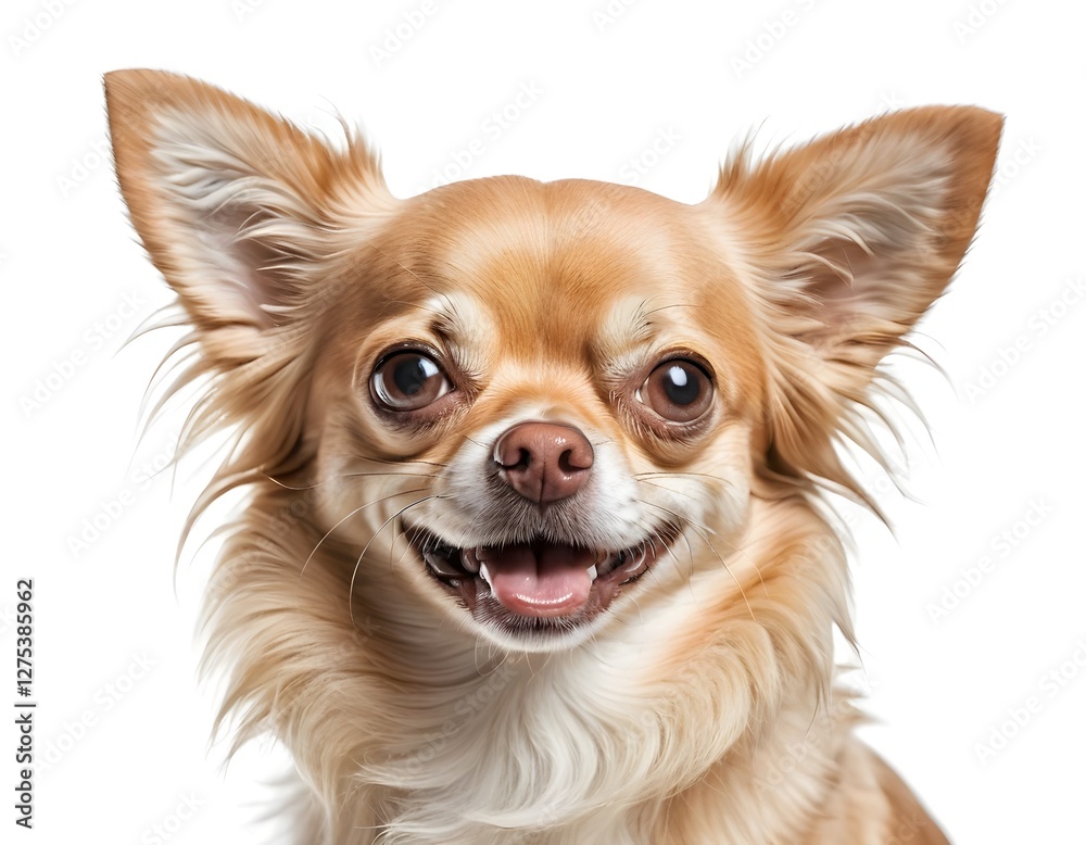 Happy Chihuahua Dog Portrait Happy Chihuahua Dog Portrait