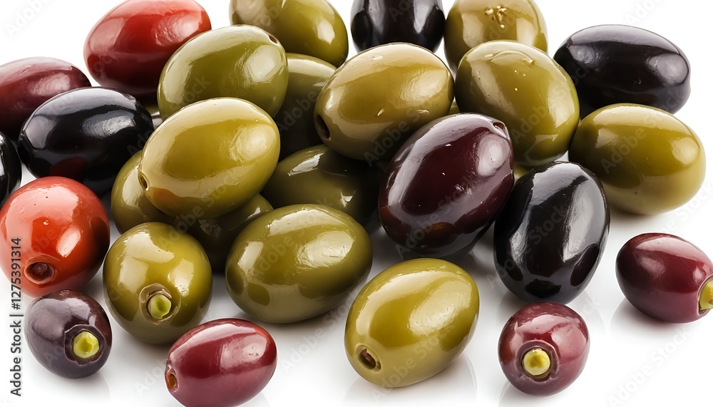 Assorted Olives Closeup Assorted Olives Closeup