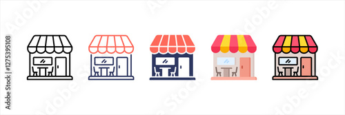 Retail Multistyle Icon Set