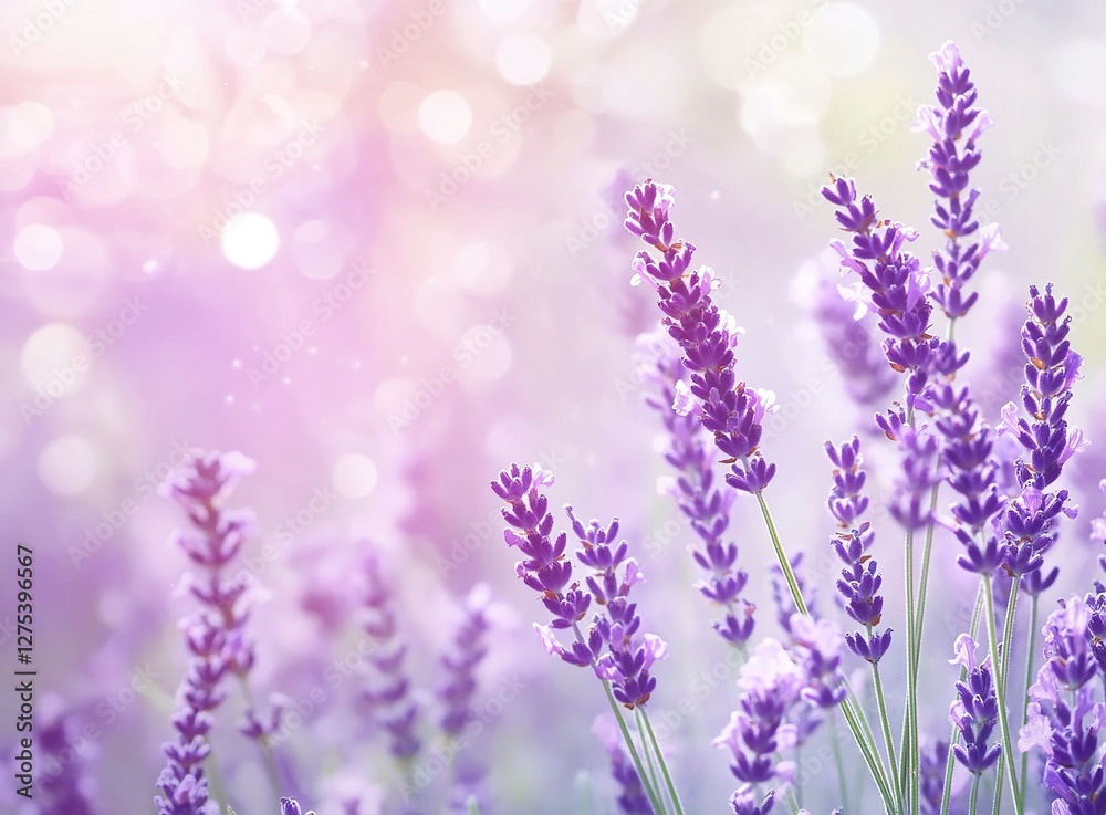Beautiful lavender flower field background, purple color, summer nature landscape with soft focus and bokeh light in sunny day. Natural beauty of floral meadow in pastel colors. Soft blurred lavender Beautiful lavender flower field background, purple color, summer nature landscape with soft focus and bokeh light in sunny day. Natural beauty of floral meadow in pastel colors. Soft blurred lavender