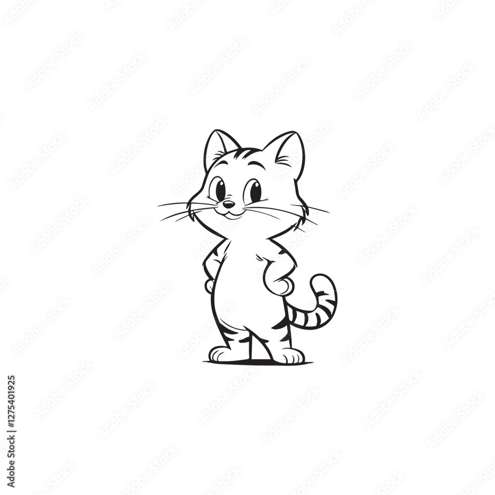 Obraz premium rat with a cartoon