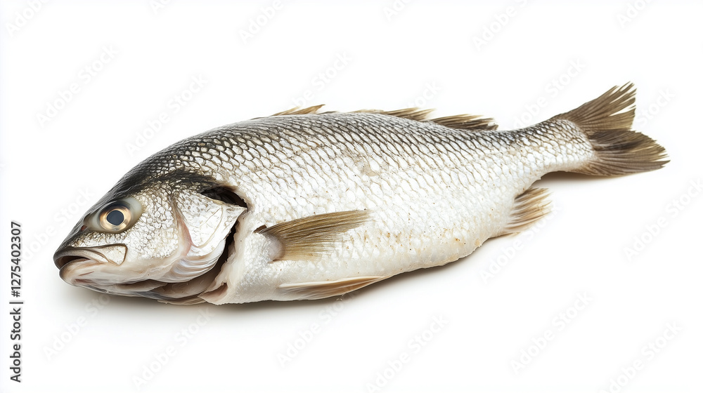 Fototapeta premium Fish isolated on white background