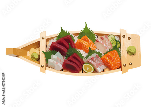 刺身　日本食