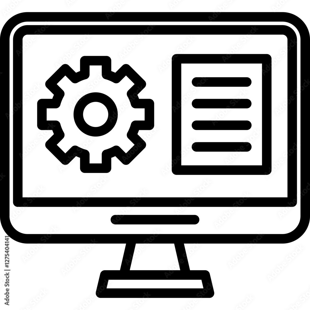 IT Service Line Icon IT Service Line Icon