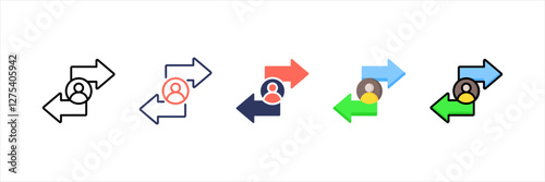 Decision Making Multistyle Icon Set