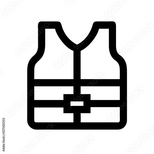 life jacket icon design