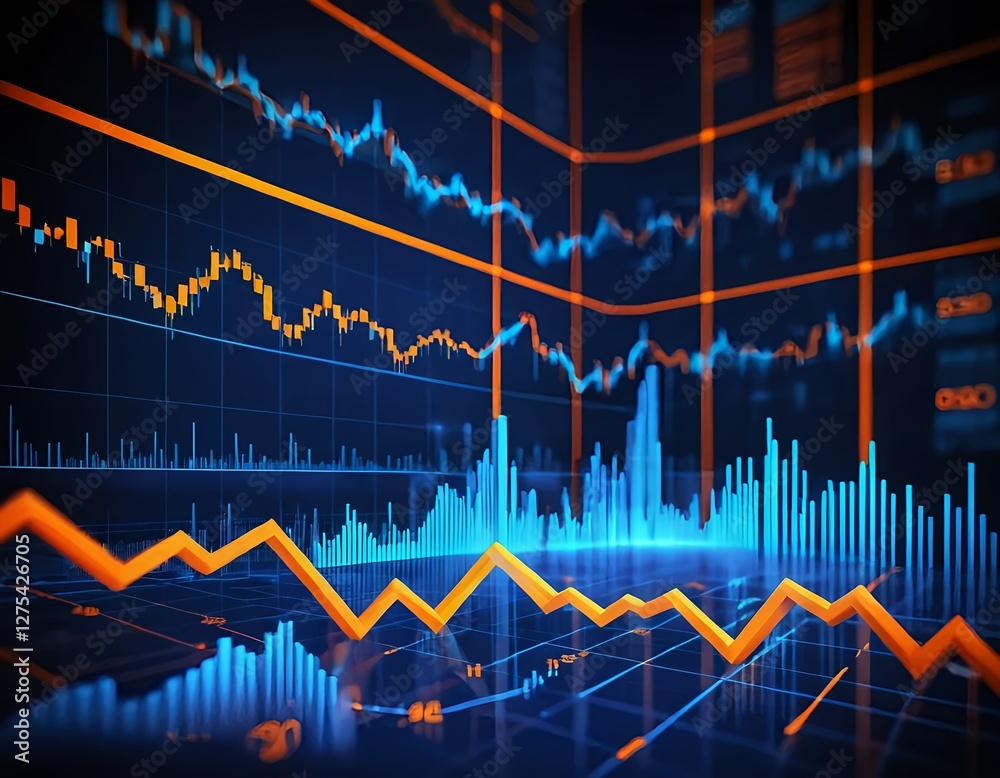 Stock Market Trend, Financial Data, Investment Charts Stock Market Trend, Financial Data, Investment Charts