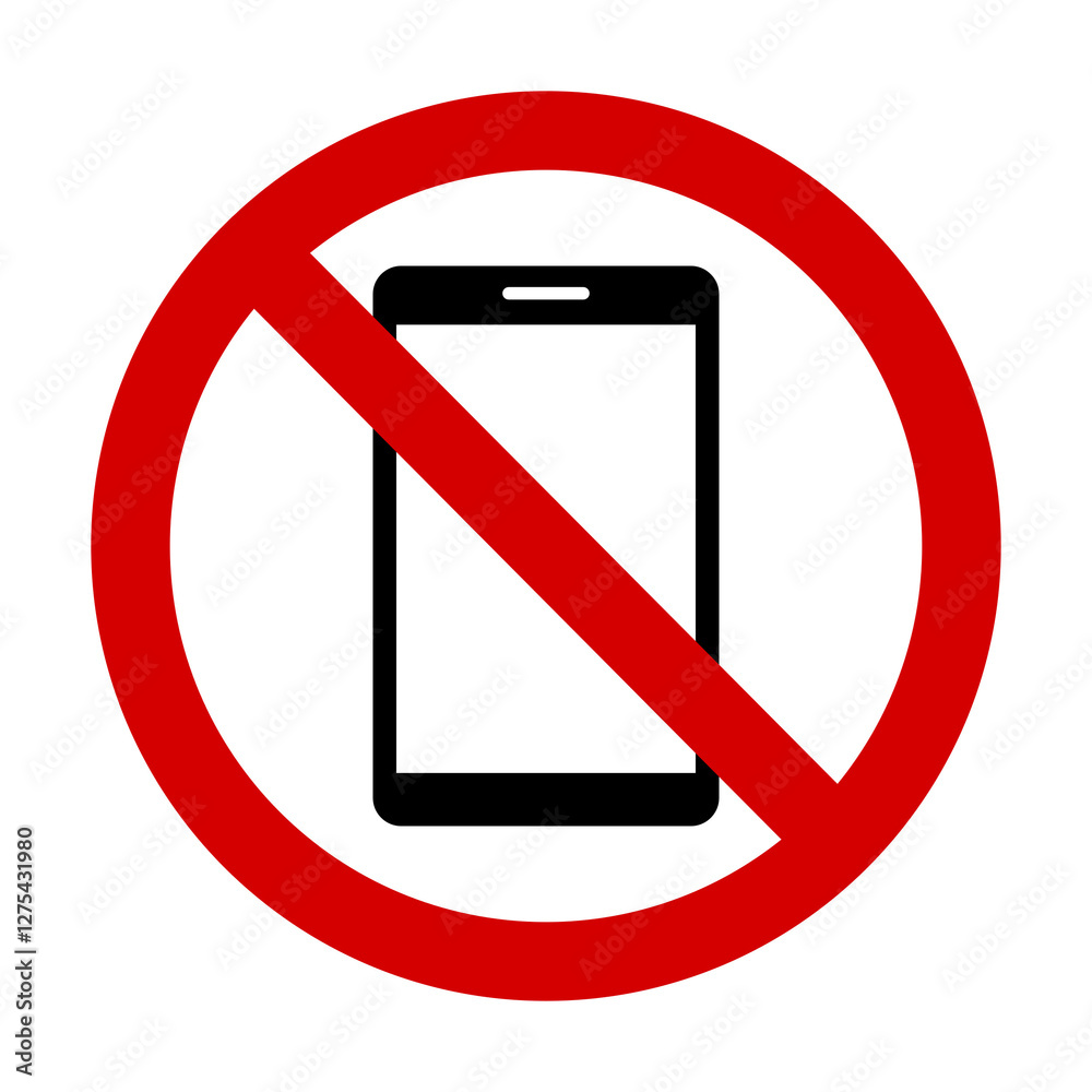no phone sign, not allow phone sign. no phone sign, not allow phone sign.