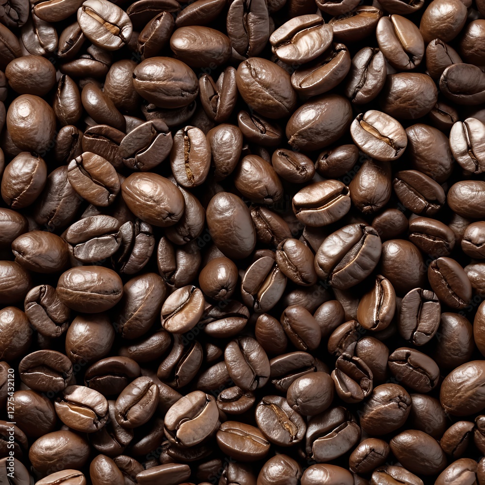 Fototapeta premium Roasted Coffee Beans Background