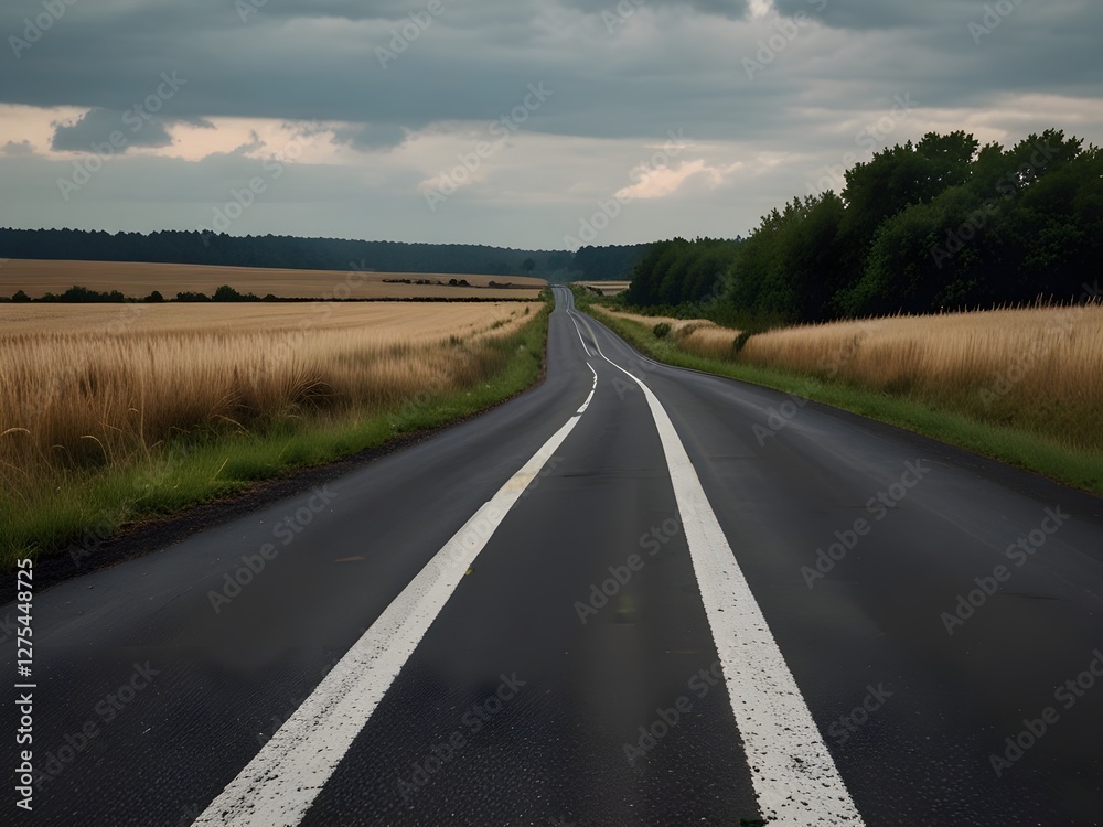 Fototapeta premium road in the desert