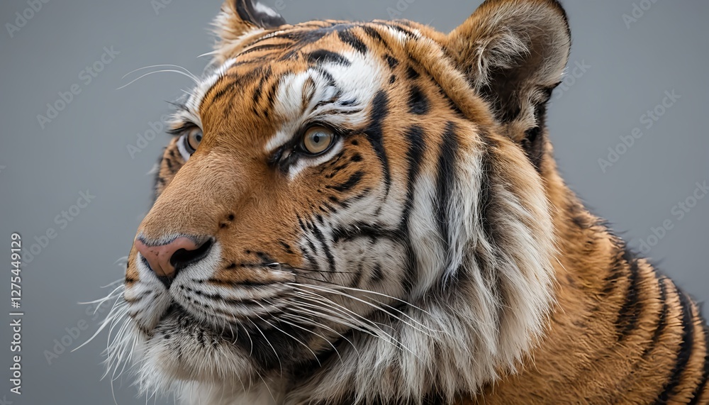 Naklejka premium Majestic Tiger Portrait