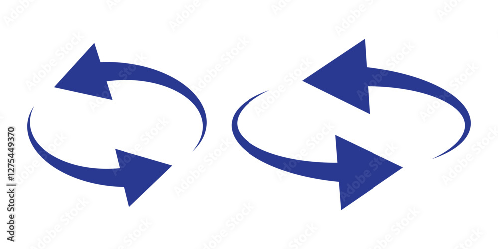 Curved arrow icons. curved arrows set. arrow symbol collection. vector Curved arrow icons. curved arrows set. arrow symbol collection. vector