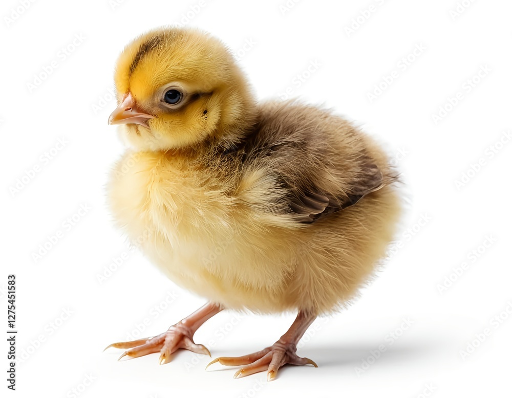 Fototapeta premium Cute Fluffy Baby Chick