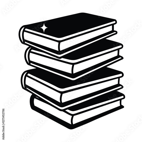 stack of books