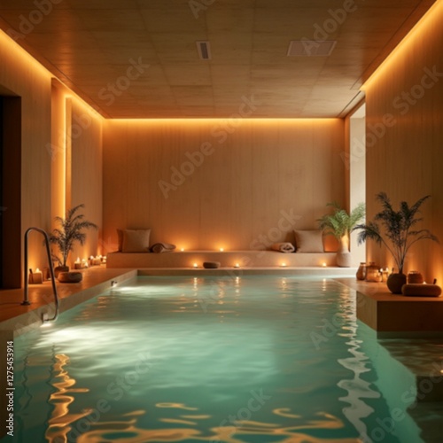 luxury swimming pool