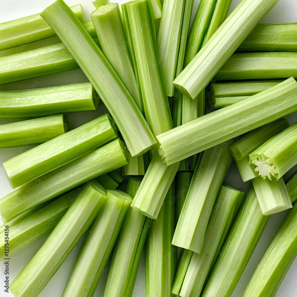 Obraz premium Fresh Celery Sticks
