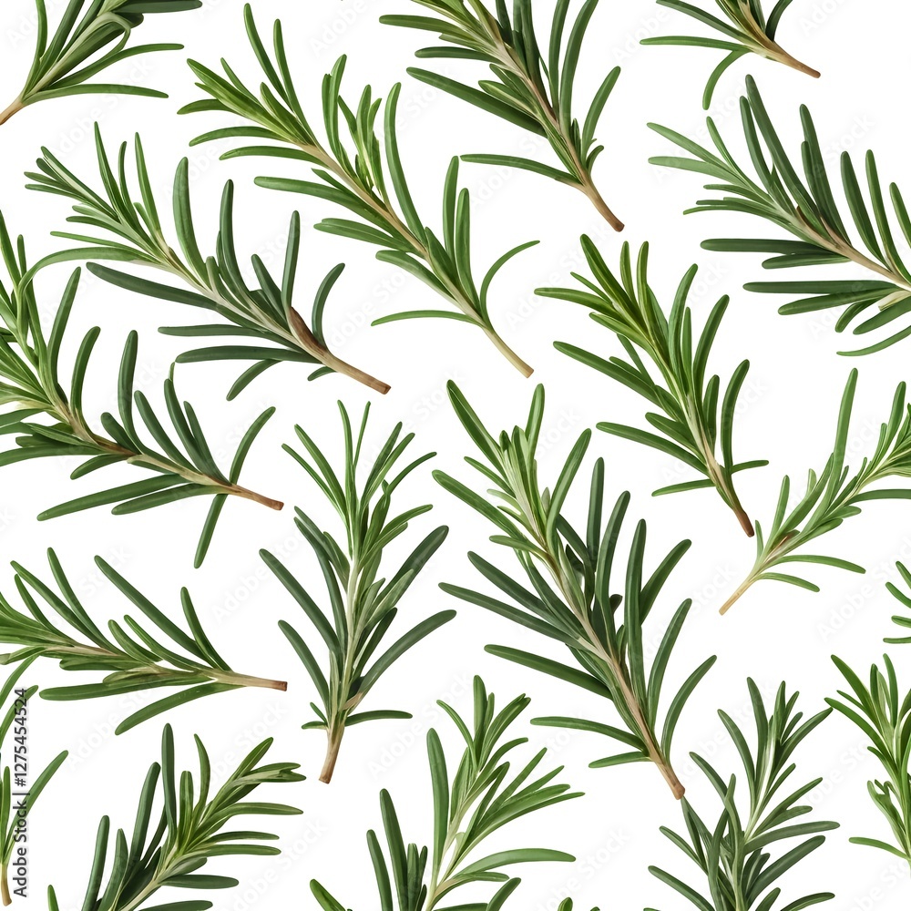 custom made wallpaper toronto digitalRosemary Sprigs Pattern