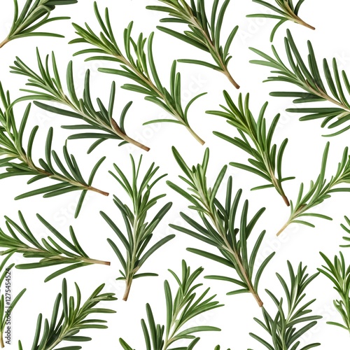 Wallpaper Mural Rosemary Sprigs Pattern Torontodigital.ca