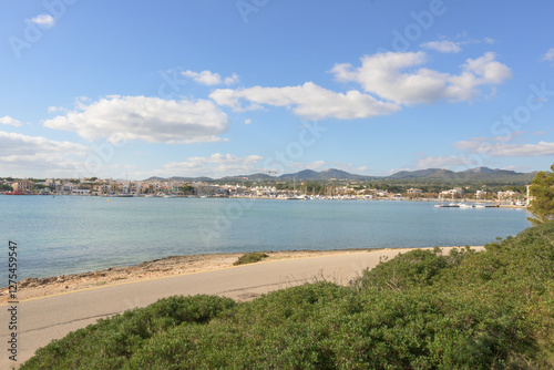 Wallpaper Mural portocolom bay, view of the marina, Torontodigital.ca