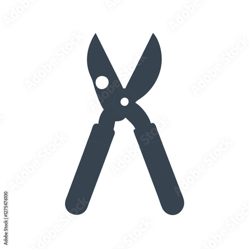 pruning shears icon design