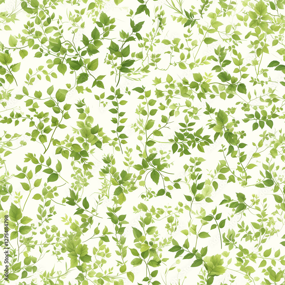 A rich display of lush green foliage fills the space A rich display of lush green foliage fills the space