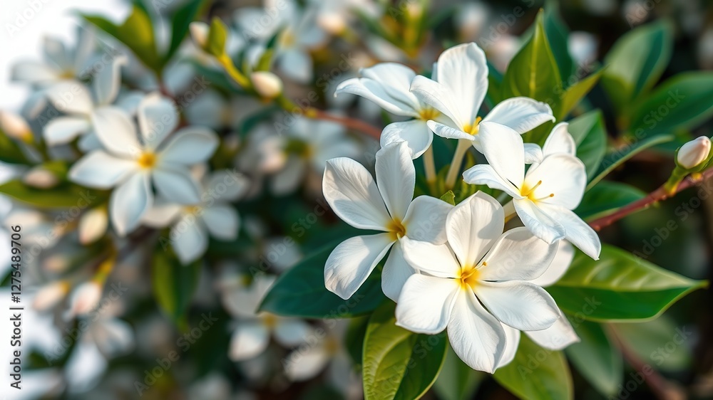 Spring Jasmine Blossoms - Delicate Floral Burst Spring Jasmine Blossoms - Delicate Floral Burst