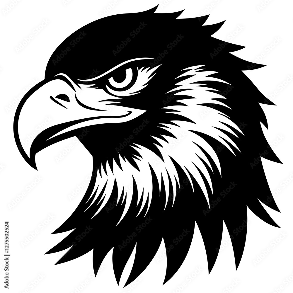 Obraz premium bald eagle head