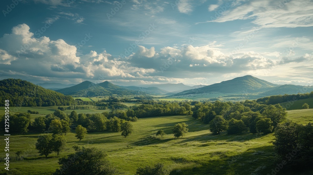 Obraz premium Panorama of Mountains 