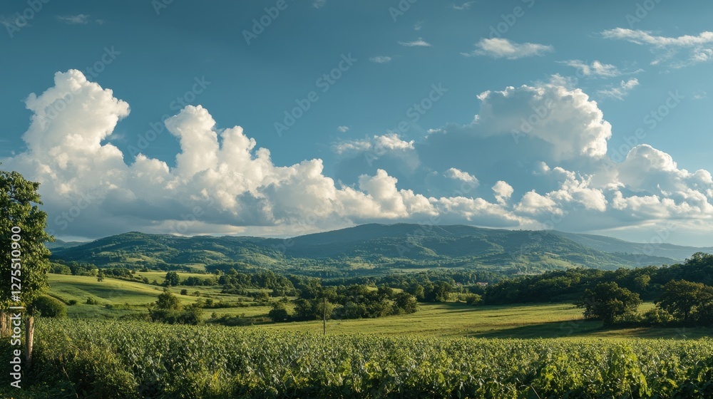 Naklejka premium Panorama of Mountains
