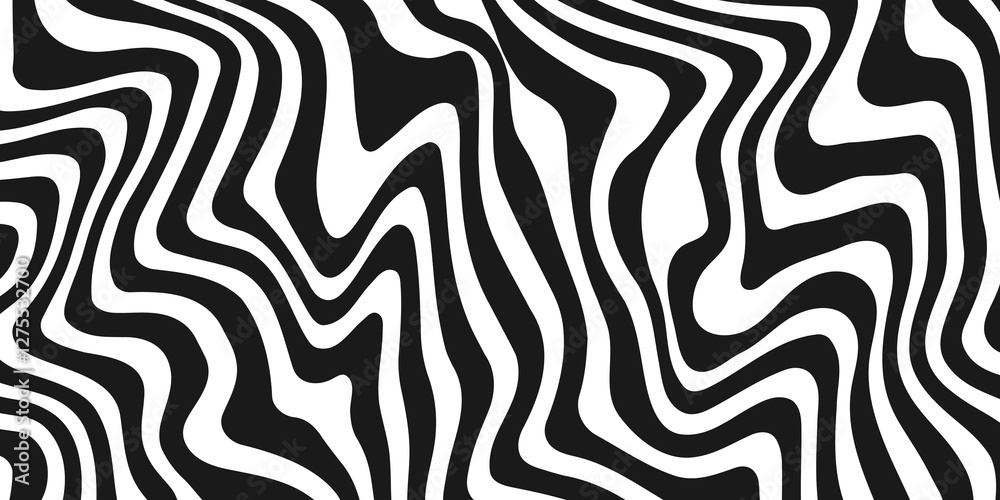Retro Background with Wavy Black Lines, Monochrome, Minimalism, Psychedelic Art, Groovy Poster, Aesthetic, Stripes, Vintage Retro Background with Wavy Black Lines, Monochrome, Minimalism, Psychedelic Art, Groovy Poster, Aesthetic, Stripes, Vintage