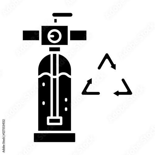 Water treatment machine icon