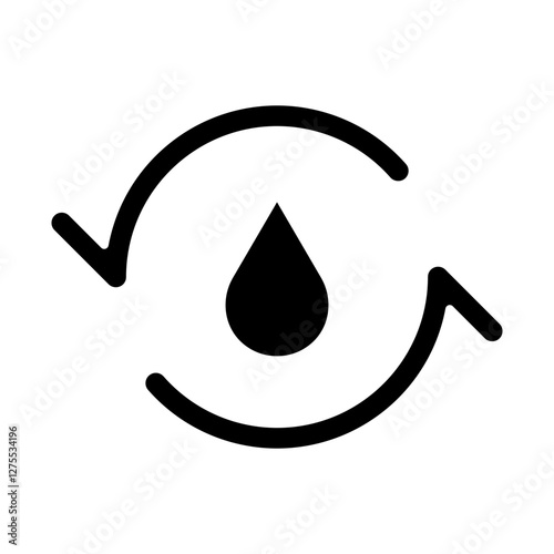 Reuse water icon