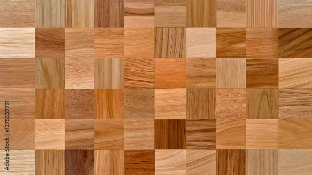 Fototapeta premium Wood Texture Illustration: Diverse Grain Patterns