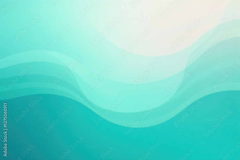 Ombre turquoise background with wavy texture and subtle gradient, background, abstract Ombre turquoise background with wavy texture and subtle gradient, background, abstract